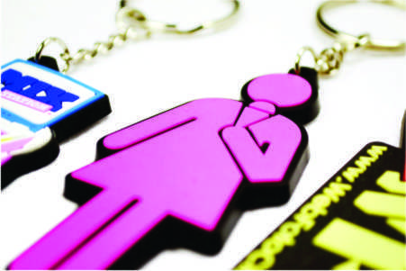 Promotional Key Chains - Steel Material, Multicolor Design | Daily Use Keyring with Indian Fairy Theme
