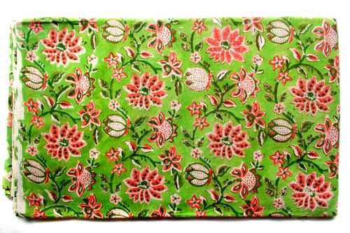 यूरोम फ्लावर कॉटन फैब्रिक