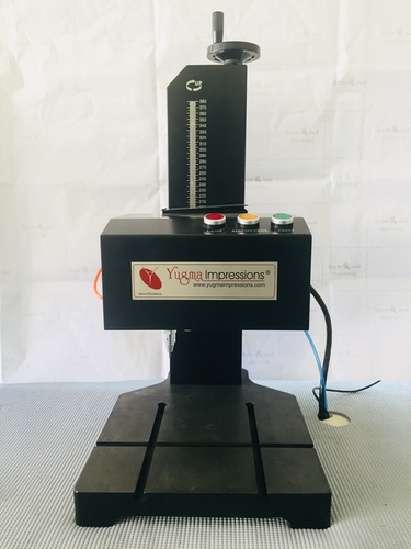 Dot Pin Marking Machine - Pneumatic Metal Marking For Pipe Cylinder | New, Adjustable Depth 0.02-2 Mm, Full Automation Cnc Control, One-year Warranty