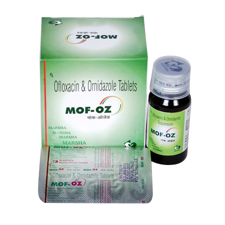 Ofloxacin and Ornidazole Tablets and Suspension
