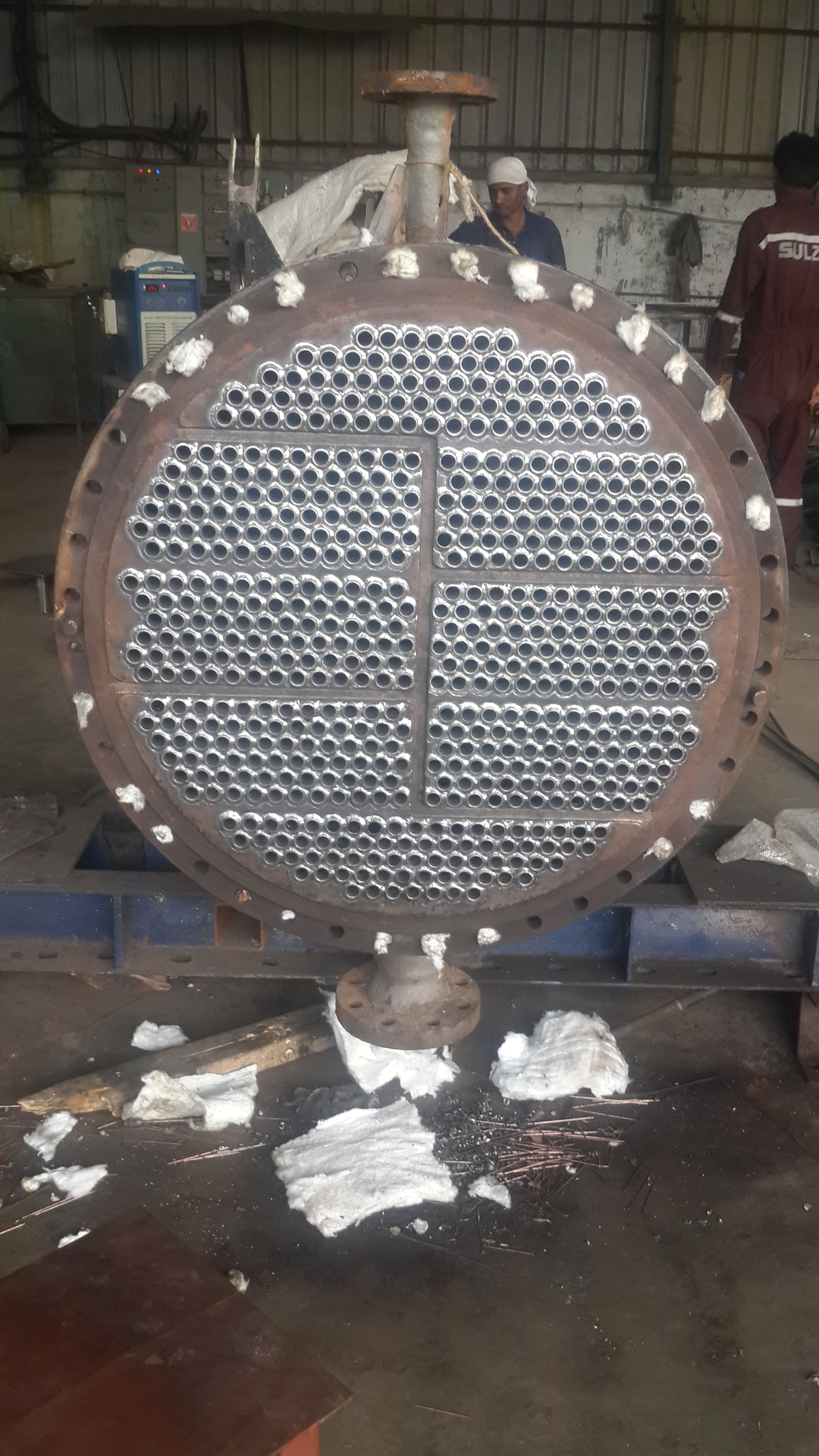Heat Exchanger - Stainless Steel, Plate Design | Industrial Application For Viscid Fluids, Versatile Cooling & Heating System