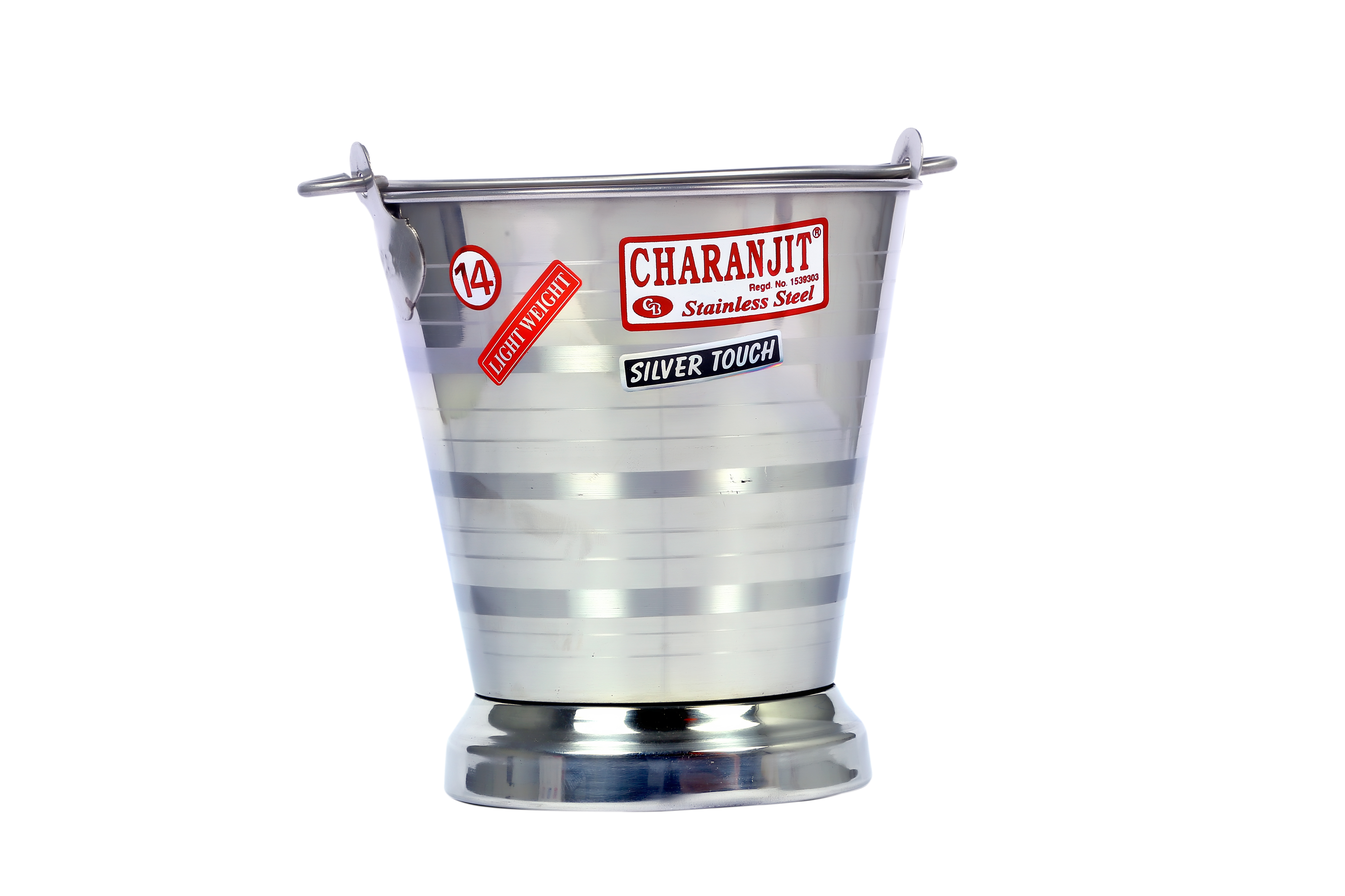 Stainless Steel Bucket (Without Joint)