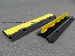 Yellow And Black 2 Channel Cable Protectors