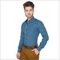 Designer Cotton Check Shirts