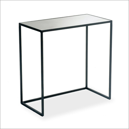 Metal Console Tables - High Grade Steel, Multiple Sizes Available | Elegant Design, Rust Proof Coating, Indoor & Outdoor Use