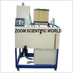 Fluid-Mechanics-Lab-Equipment - Steel Construction, Various Sizes , White and Blue Design, Compatible with 110-240 Volt (V) Power Supply