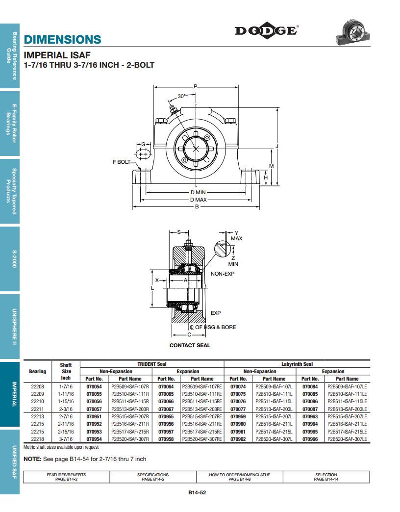 Isaf Spherical Roller Bearings Deep Groove