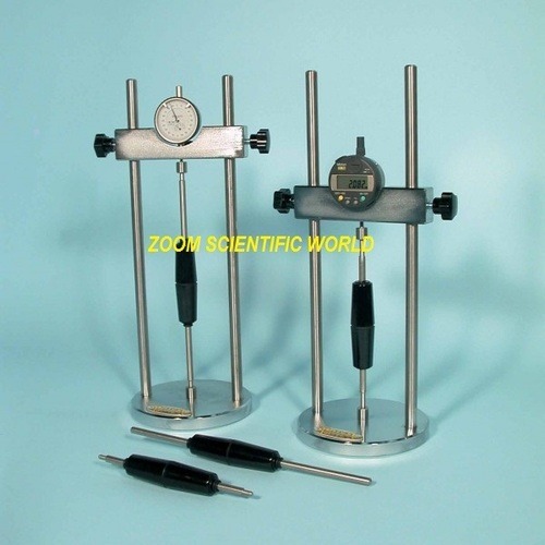 Length-Comparators - Stainless Steel, Multiple Configurations | Silver and Black, Cost-Effective for Cement Testing