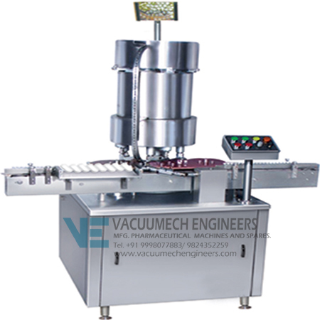 Automatic Multi Head Vial Cap Sealing Machine