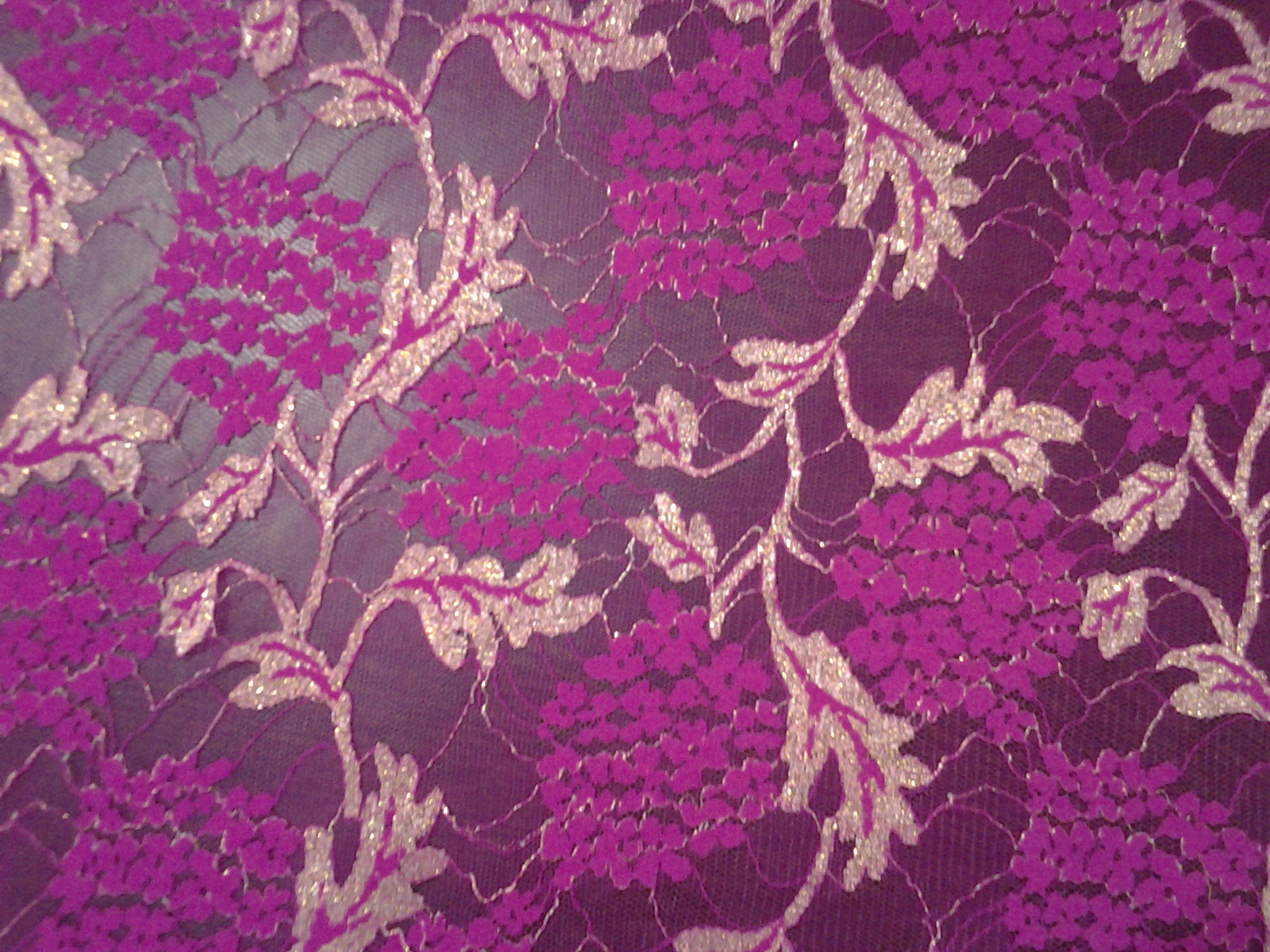 Raschal Net Half Zari Angoori