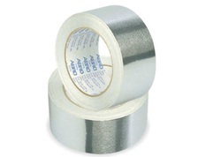 Aluminium Tape - Premium Quality, 50mm x 50m Roll, High Adhesion Properties - Perfect for Insulation and Repair Tasks