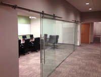 Toughened Glass Sliding Door