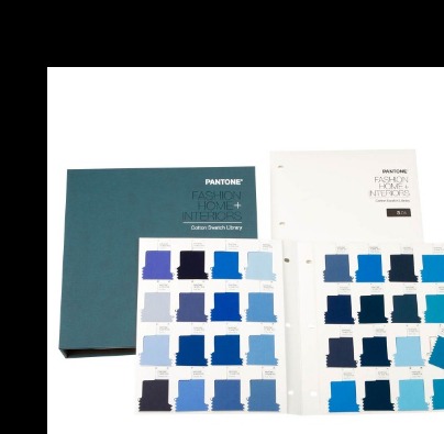 PANTONE कॉटन स्वैच 210 नई रंग शेड कार्ड