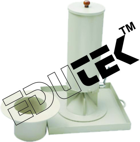 रेत डालने का सिलेंडर