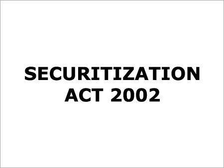 सिक्योरिटाइजेशन अधिनियम-2002