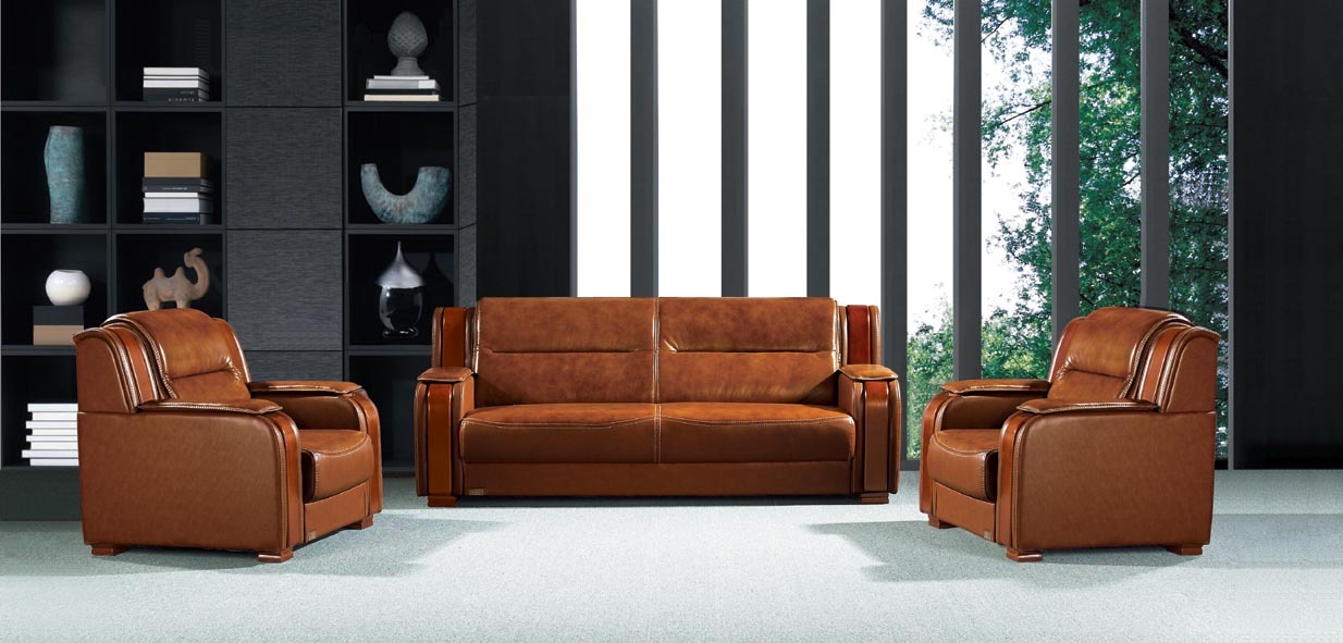 Leather Designer Office Sofa