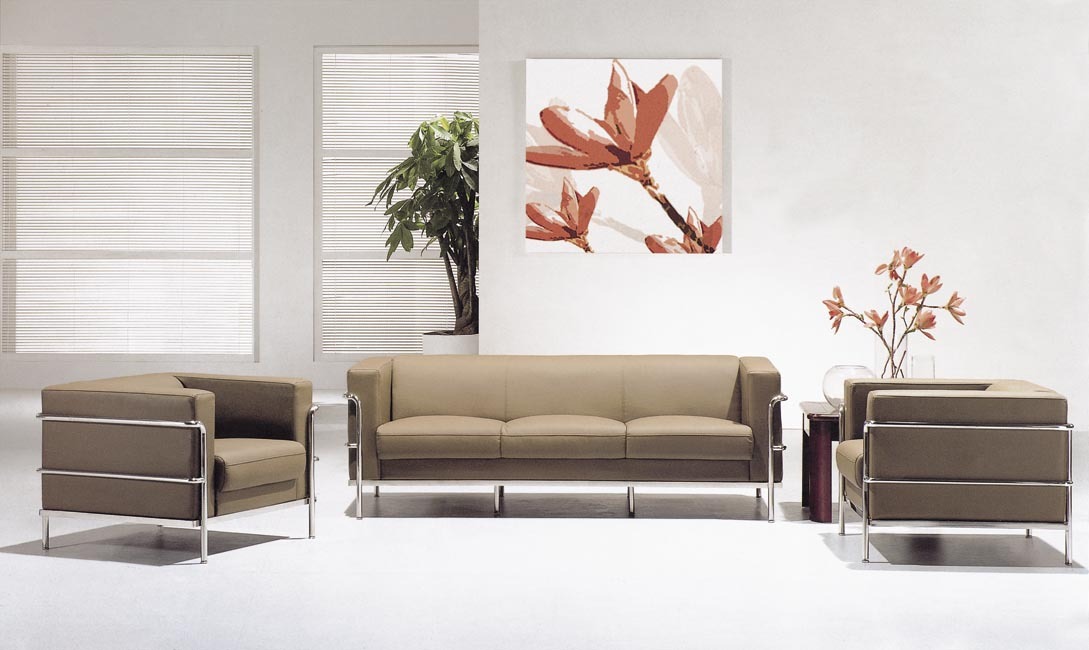 Leather Designer Office Sofa