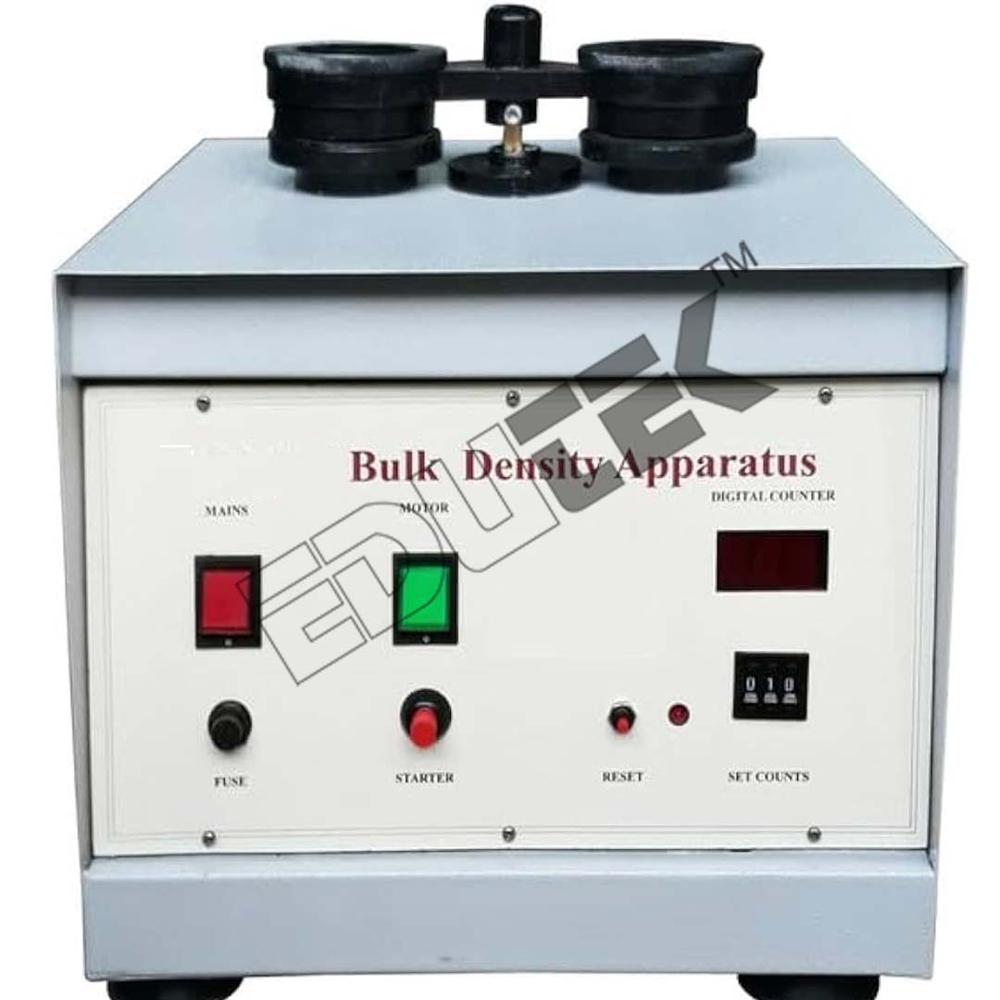 Bulk Density Apparatus - Stainless Steel, Compact Size, Model No: BDA-01 | Digital Display, Semi-Automatic Operation, 1-Year Warranty