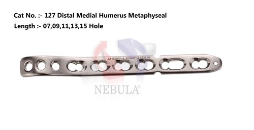 Distal Medial Humerus Metaphyseal Locking Plate