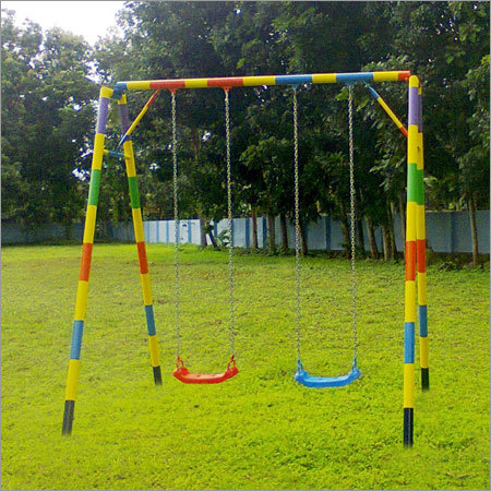 Standard Swing Minor - Metal Frame 2100x1600x2100mm, 2 FRP Seats, Innovative Design & Low Maintenance