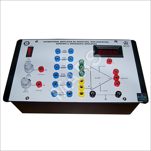 White & Black Operational Amplifier Trainer