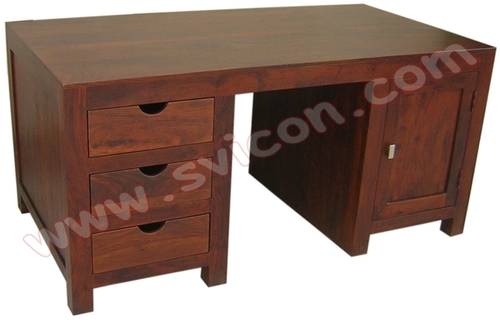 लकड़ी के कार्यालय की मेज / डेस्क