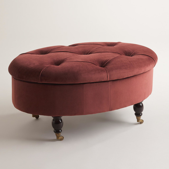 Latest Leather Ottoman