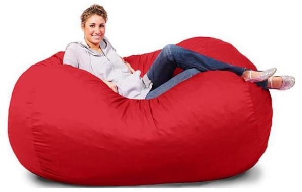 Leather Puff Sofa