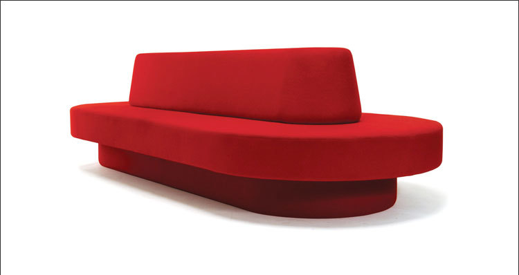 Leather Reception Sofa
