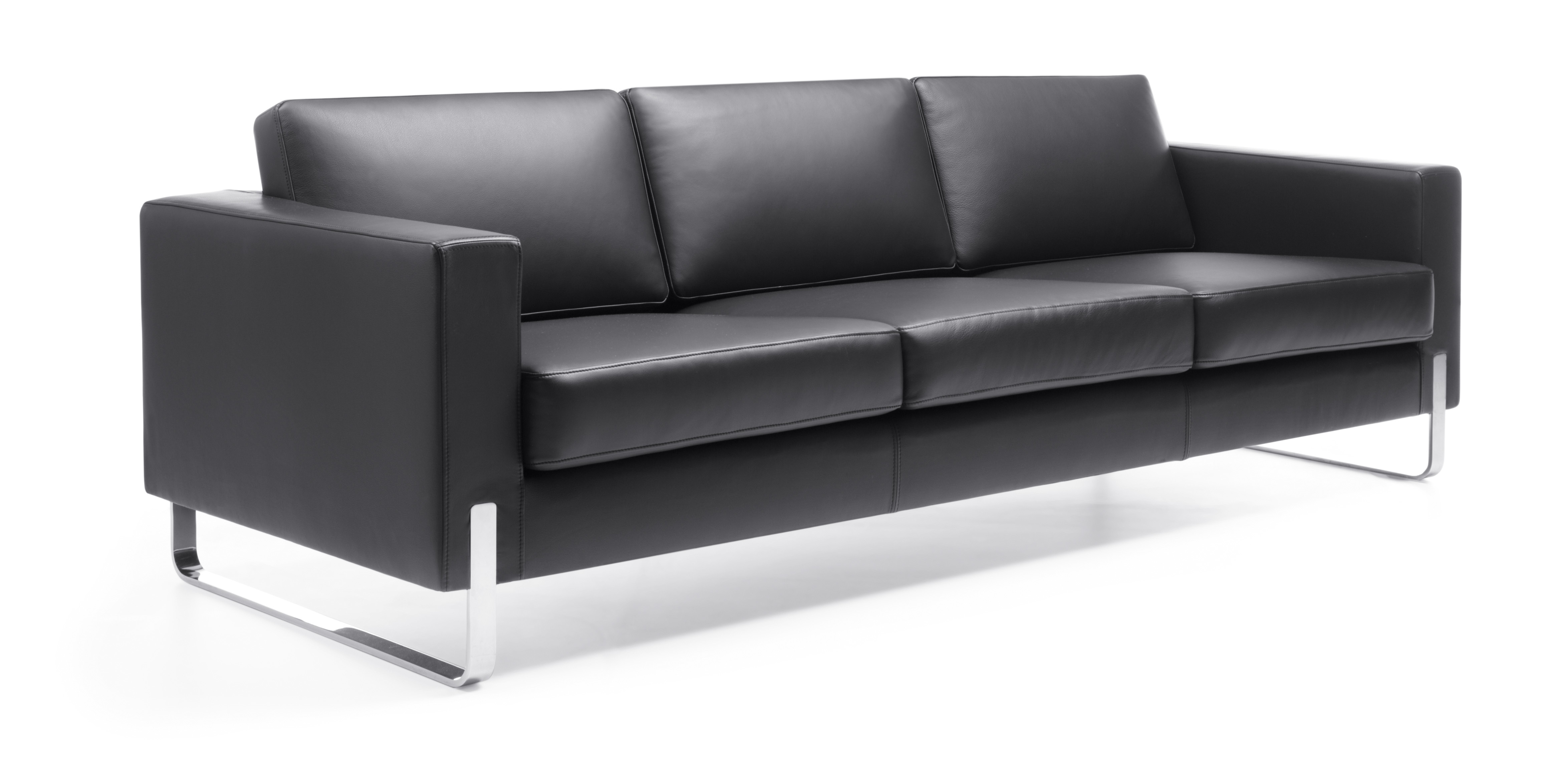 Leather Reception Sofa