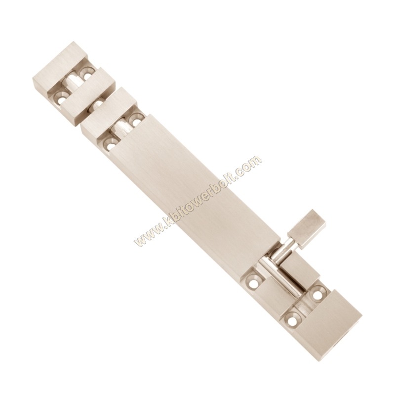 व्हाइट ब्रास क्रिस्टल हैवी टॉवर बोल्ट