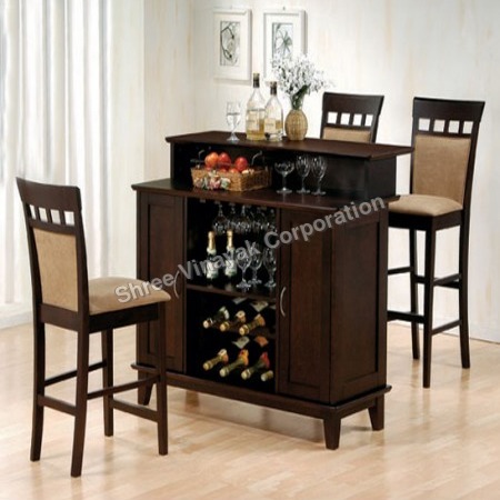 Bar Furniture - Solid Sheesham, Acacia & Mango Wood | Glossy & Matt Finish, Premium Quality Design