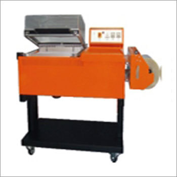 Automatic Shrink Wrapping Machine - Mild Steel, 450x300x250 mm Dimensions | Semi-Automatic Operation, 1 Year Warranty, Robust Design, 4Kw Packaging Speed