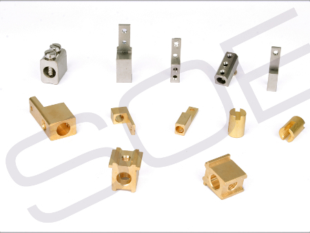 पीतल के विद्युत स्विच टर्मिनल