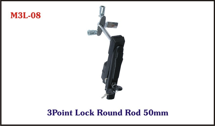3 Point Lock Round Rod