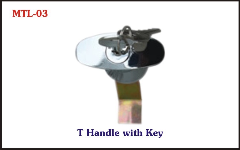 कुंजी के साथ टी हैंडल
