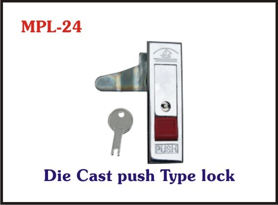 डाई कास्ट पुश टाइप लॉक
