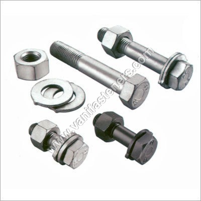 HSFG Bolts And Nuts - Carbon Steel, M16 to M36, Length 25MM to 520MM | Galvanized, Rust Resistant, High Tensile Strength