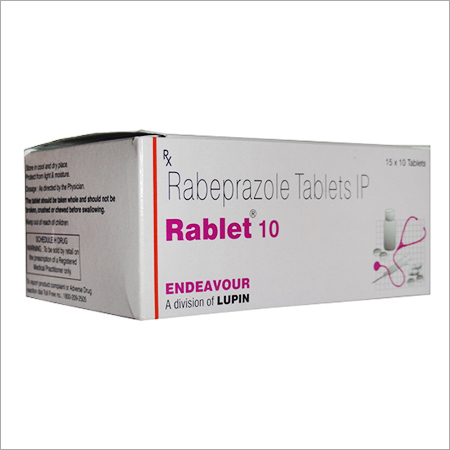 Rabeprazole Tablets IP एक औषधि है जो पेट में एसिड के उत्पादन को कम करने के लिए उपयोग की जाती है। यह आमतौर पर पेट घाव, गैस्ट्रोफैगियल रिफ्लक्स रोग (GERD) और अन्य एसिड संबंधित समस्याओं के उपचार के लिए निर्धारित की जाती है।