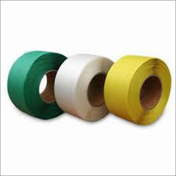 Box Strapping Roll - Polyester, 15-50mm Width, 0.5-1.5mm Thickness, Green/White/Yellow Colors | Tear and Heat Resistance, Fine Texture