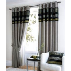 Grey Designer Cotton Curtains