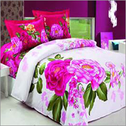 Designer Bedsheet - Cotton Chameleon Fabric, Full Size White, Quick Dry | Shrink Resistant, High Tear Strength, Color Fade Resistant