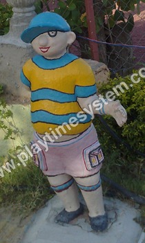 आउटडोर प्लेग्राउंड एफआरपी बॉय