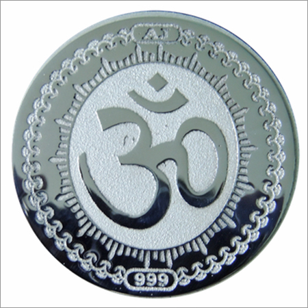 ॐ चांदी के सिक्के