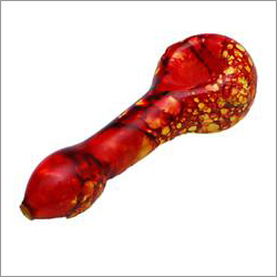 लाल कांच की धूम्रपान पाइपें