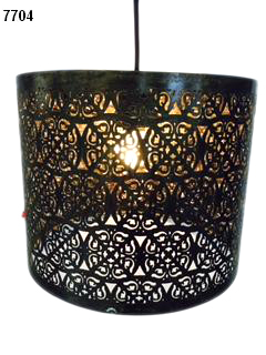 उभरे हुए पेंडेंट लैंप