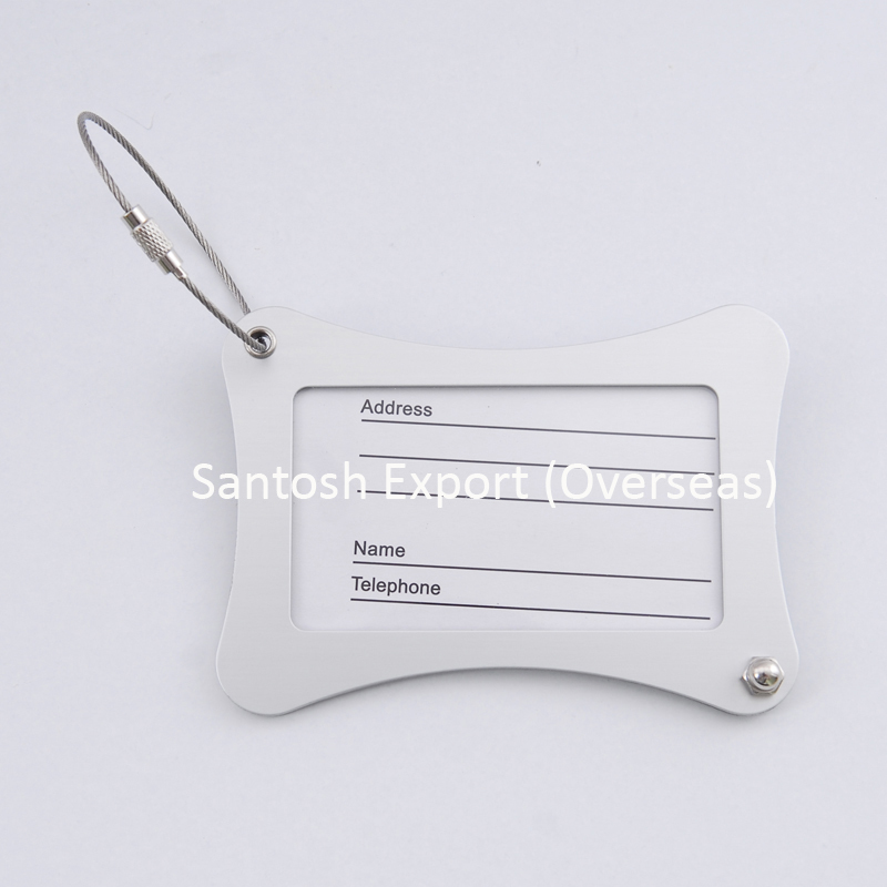 Metal Luggage Tags - Aluminum