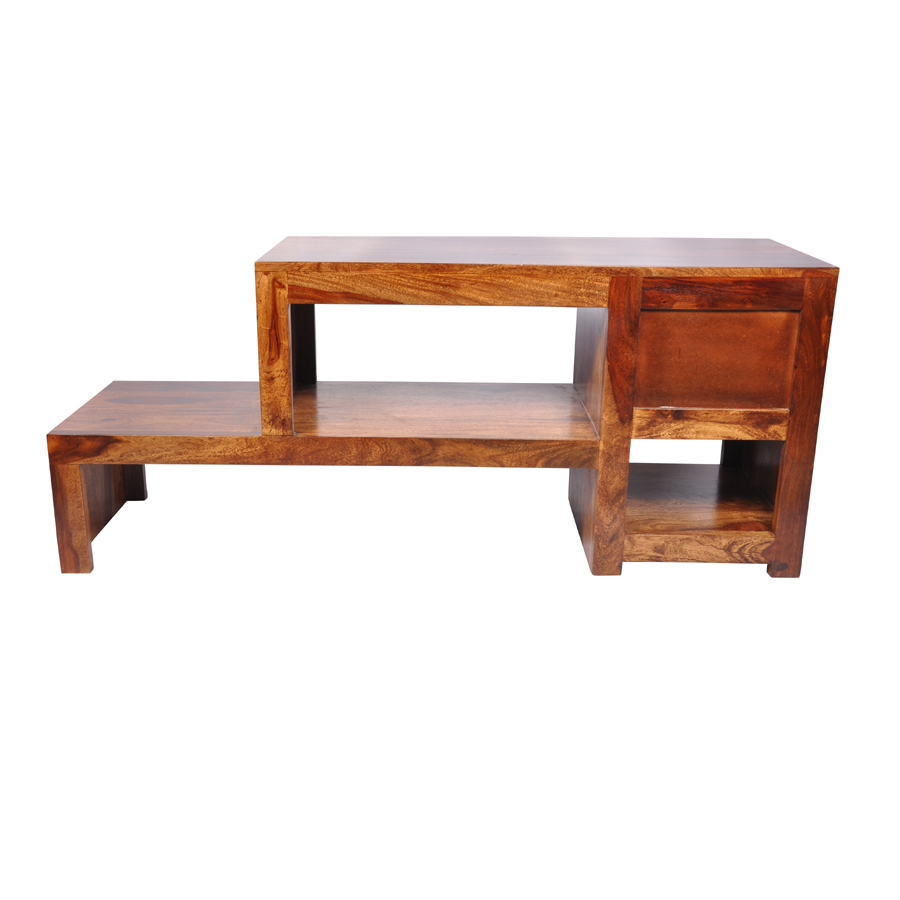 Creative Art Oklahoma Sheesham Wood Entertainment Unit