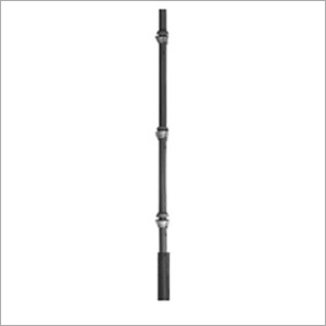 Vertical Standard Cup Lock - Steel, 0.5m to 3.0m Size Variants, 48mm Diameter, 2.9mm Thickness | Integrated Spigots for Secure Connections, Versatile Applications