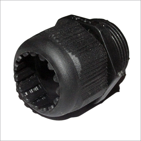 Black Plastic Cable Glands
